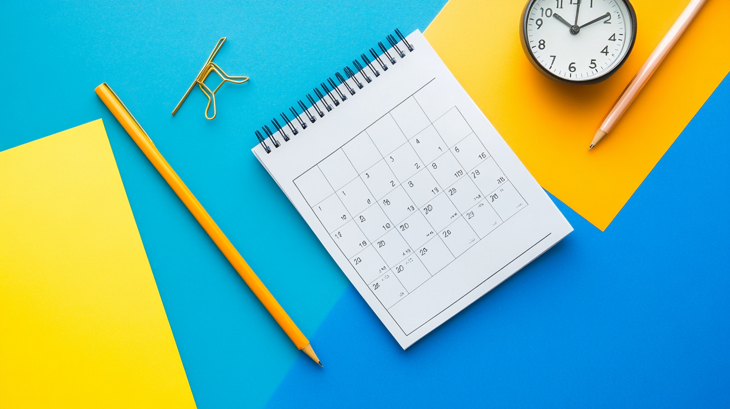 Calendario orologio Pilates