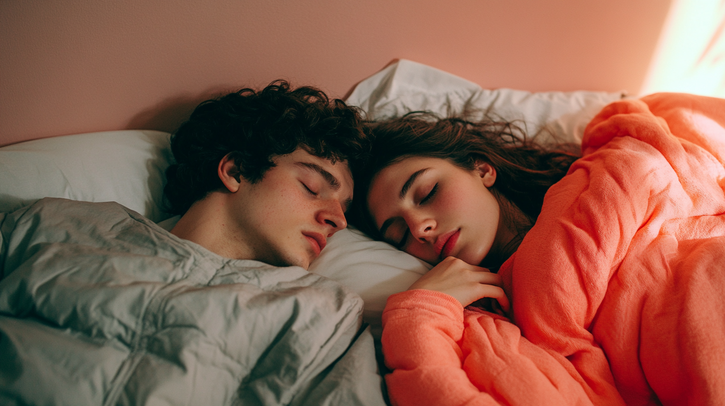 Coppia che dorme Pilates