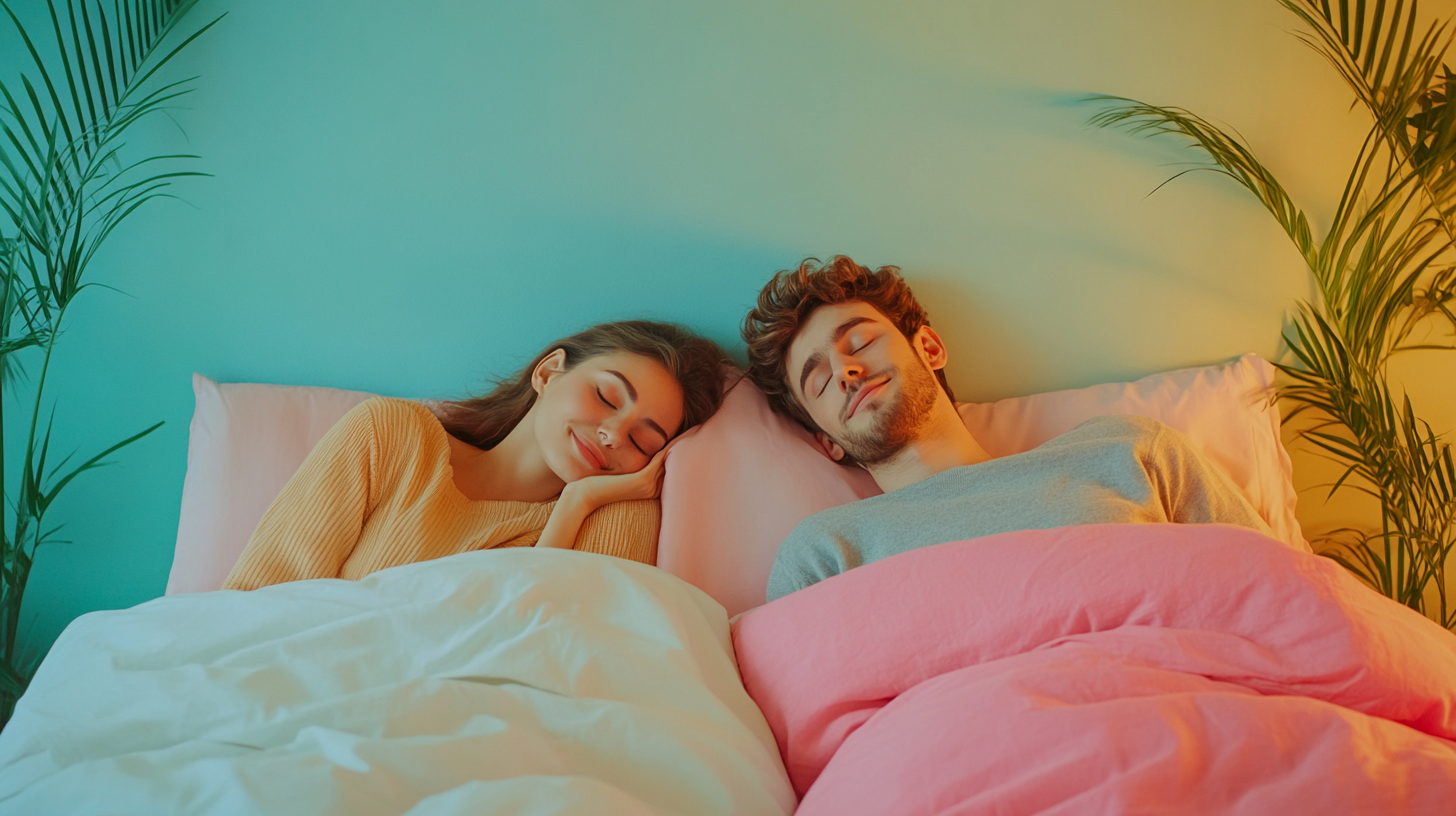Coppia che dorme Pilates